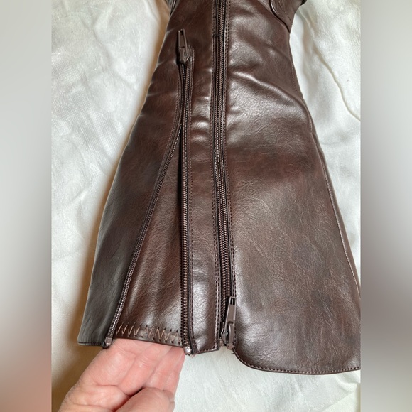 Plus Size Calf Extensions Easy Street Black and Brown Heeled Boots Lot - Picture 9 of 16